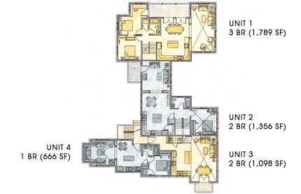 Main Level Residential Floor Plan